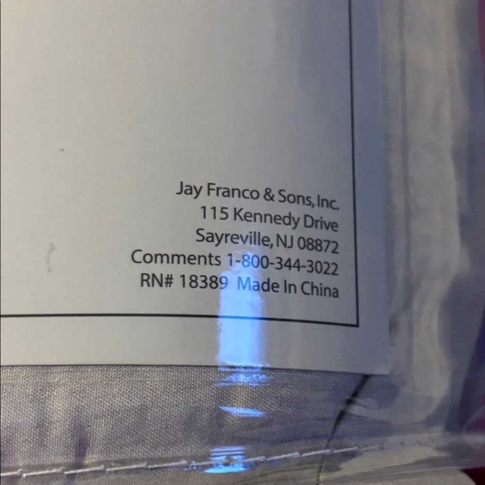 Jay Franco Unicorn Magic Twin Comforter Set - Pink and White NWT